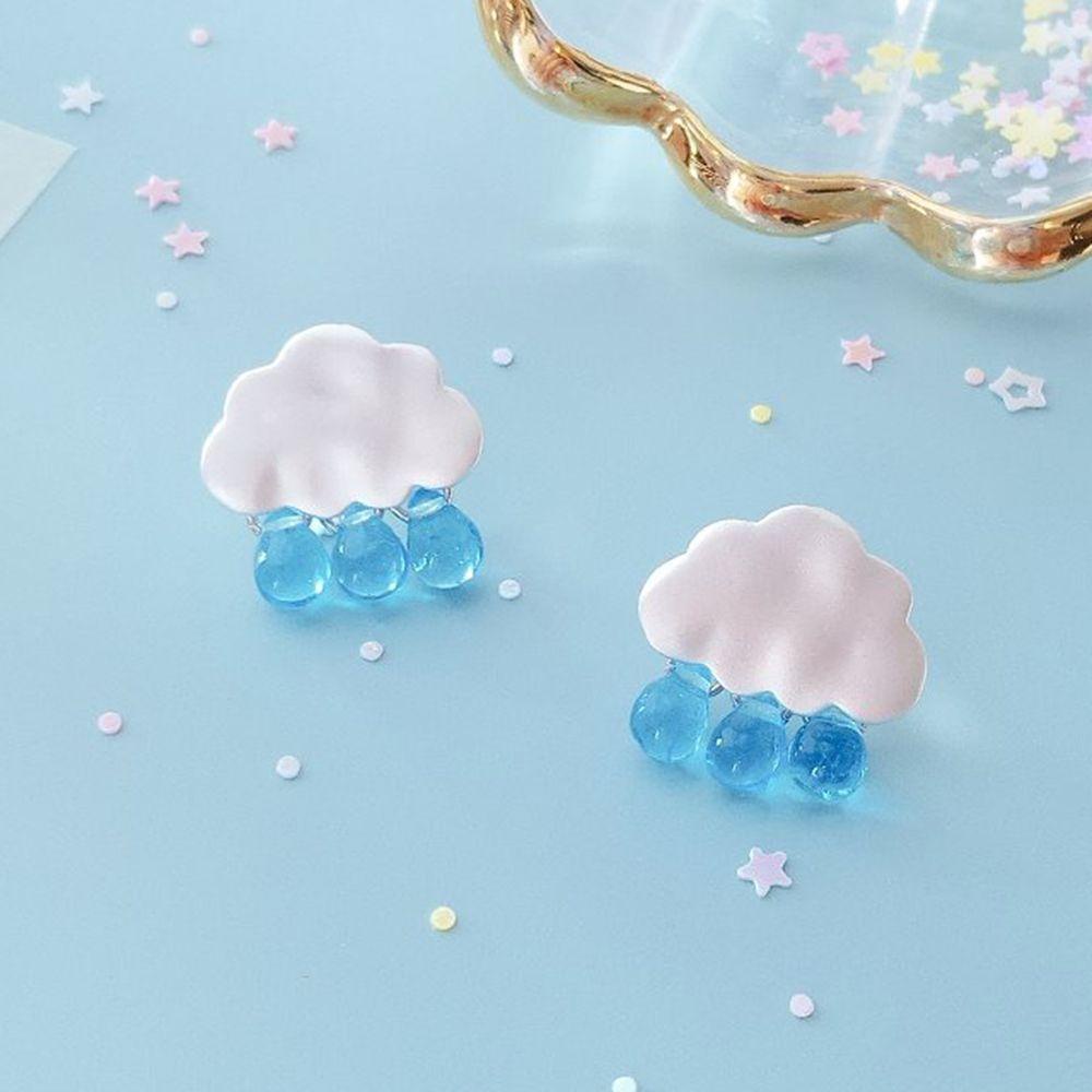 BACK2LIFE Bông Tai Hình Đám Mây Thời Trang