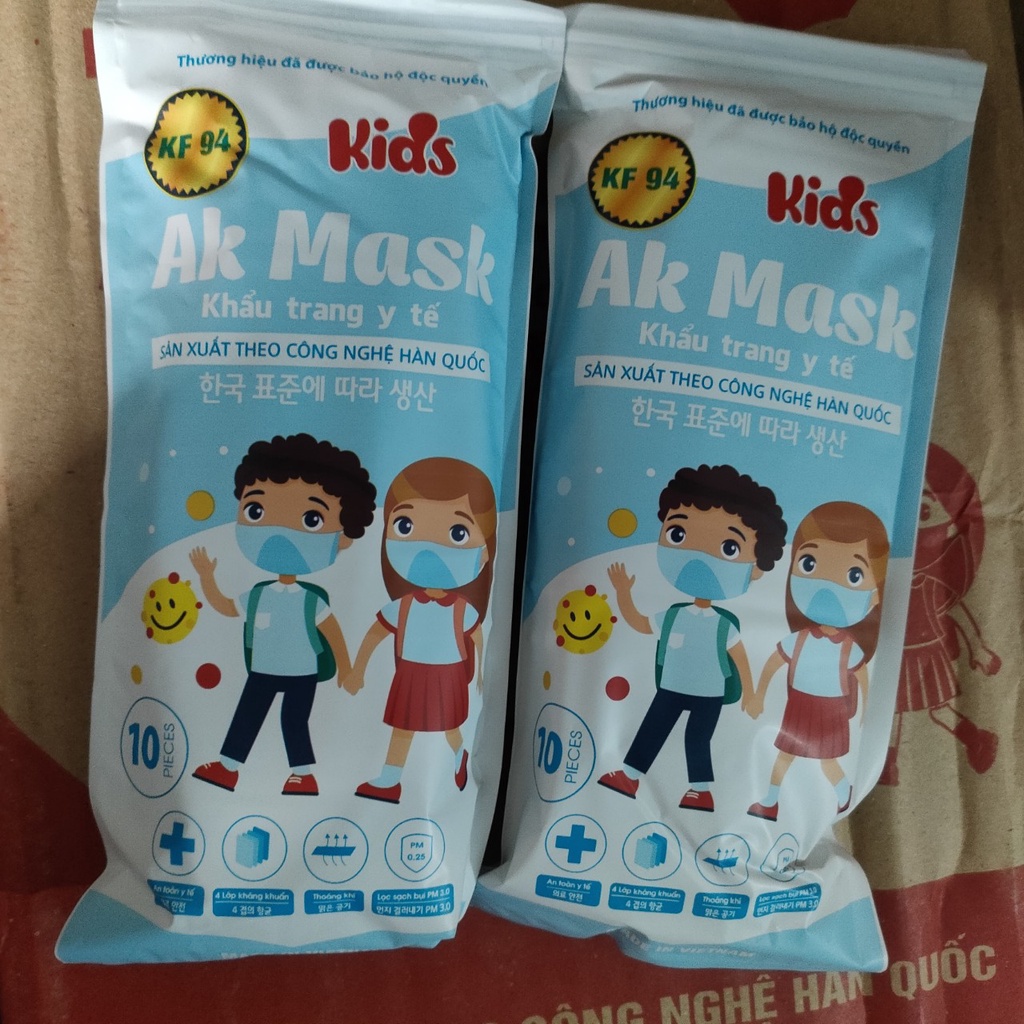 Sét 50 cái Khẩu trang em bé AK Mask