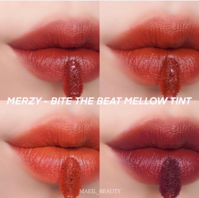 [ Full màu mới ] Son Merzy Bite The Beat Mellow Tint