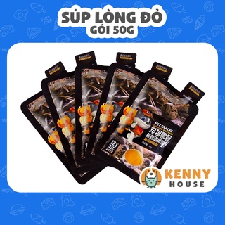 Súp lòng đỏ phô mai chứa taurin cho chó mèo tăng cân & dưỡng lông monbab - pet snack 50g