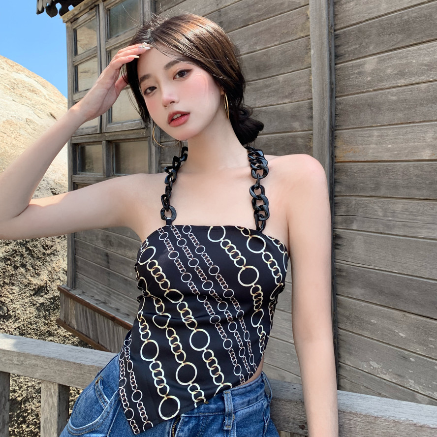 Áo hai dây Thiết Kế Quyến Rũ Trẻ Trung Cho Bạn Gái