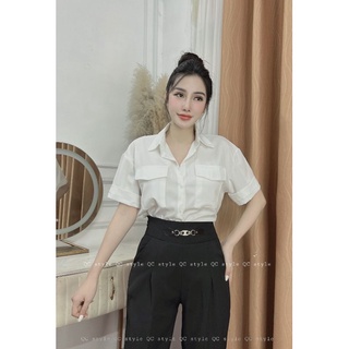 Quần tây baggy công sở chơn basic