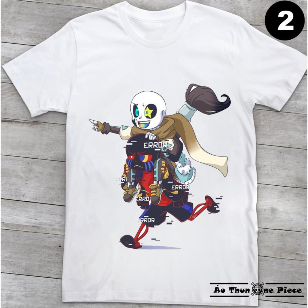 ⚡️SALE HOT⚡️Áo Thun In Hình Sans Undertale Ink Error S20 Cực Đẹp Nhiều Mẫu - Áo Thun Game
