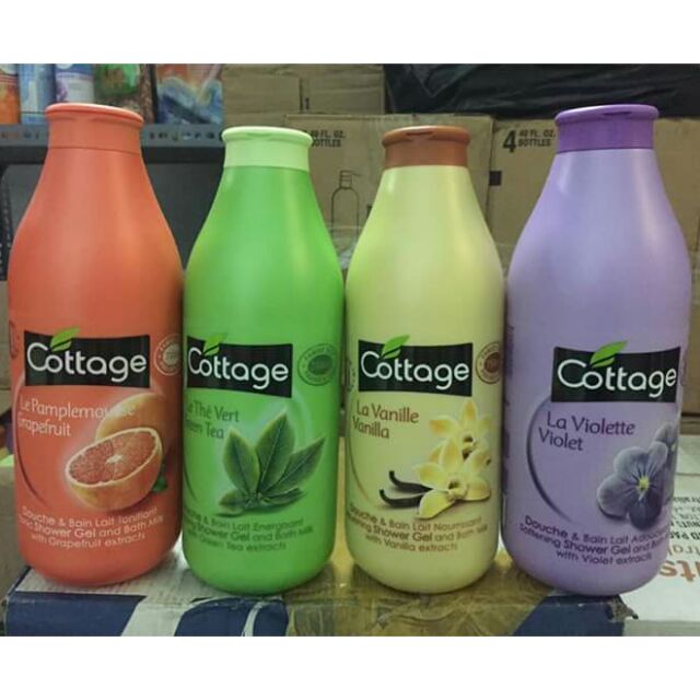 Sữa tắm Cottage Pháp 750ml
