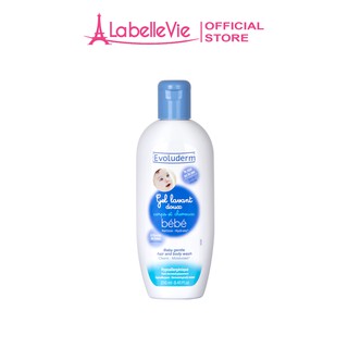 Sữa tắm gội trẻ sơ sinh Bebe Evoluderm 250ml pháp