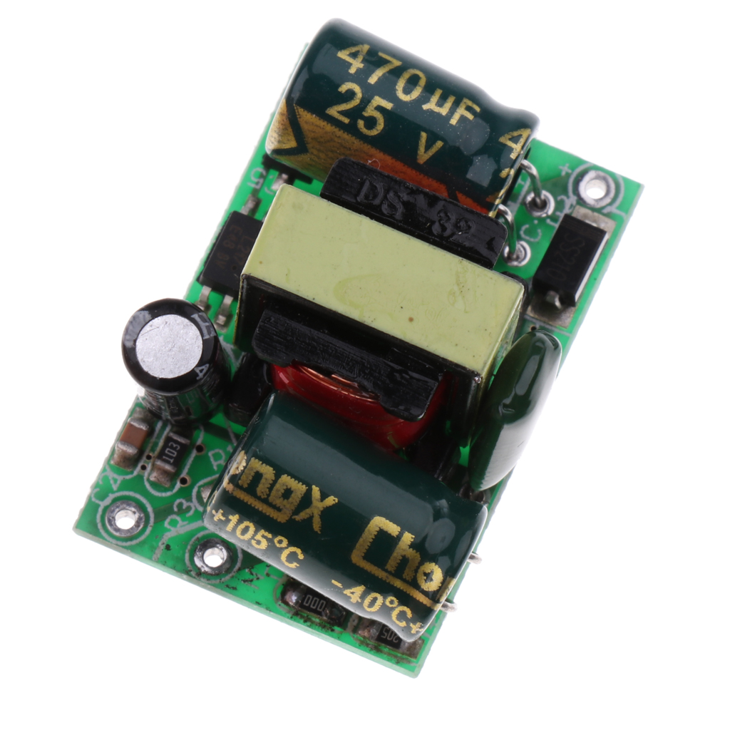 SafeTrip 4.8W 12V 400mA AC-DC  Board Isolated Switching Power Supply Module
