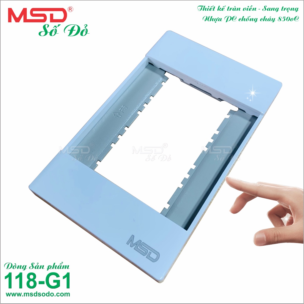 Mặt 3 - Size 1 - Dòng 118G1 - Màu trắng tuyết