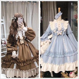 Đầm lolita Mềm Mại Phong Cách Thời Trang Nhật Bản Dành Cho Nữ