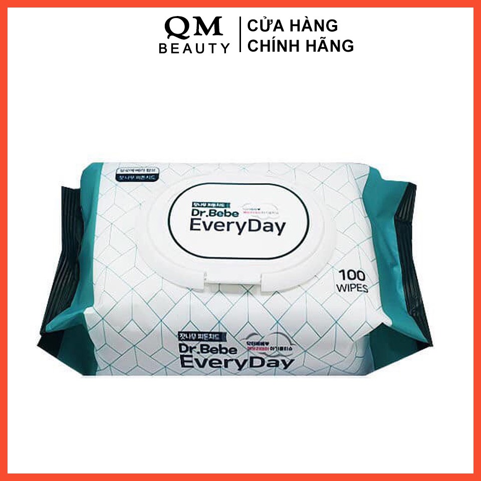 Khăn tẩy trang Dr.Bebe Everyday Hàn Quốc 100 miếng