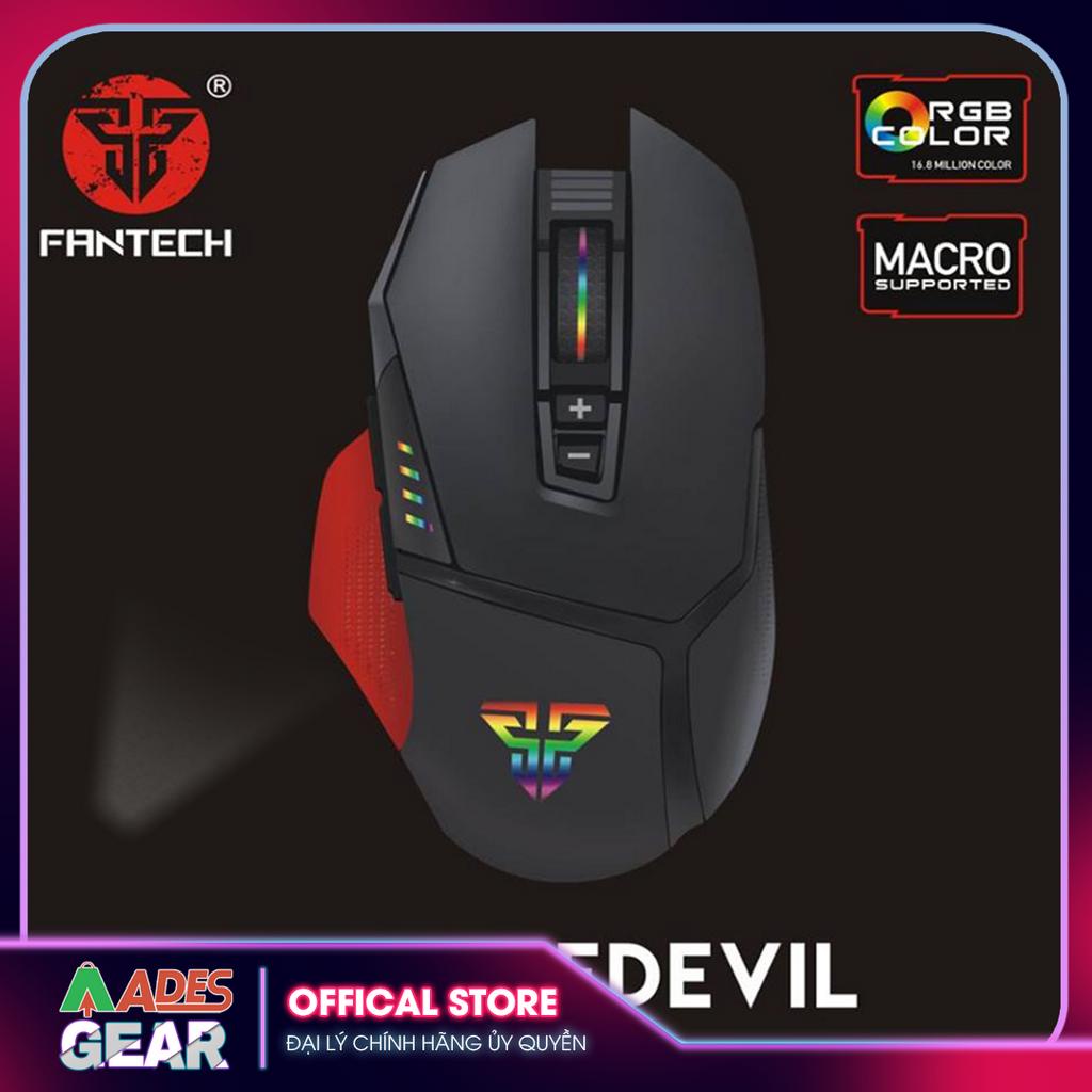 ✔️ Chuột Gaming FANTECH X11 DAREDEVIL 8000DPI LED RGB✔️ 8 Phím Macro ✔️ BẢO HÀNH 12 THÁNG
