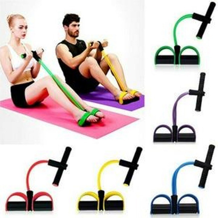 Dây kéo lưng, Dây tập thể dục, tập gym, tập cơ bụng thông minh điều chỉnh lực kéo