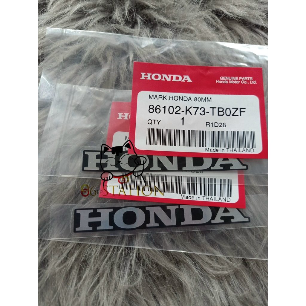 Tem honda dán bửng wave 125i màu đen
