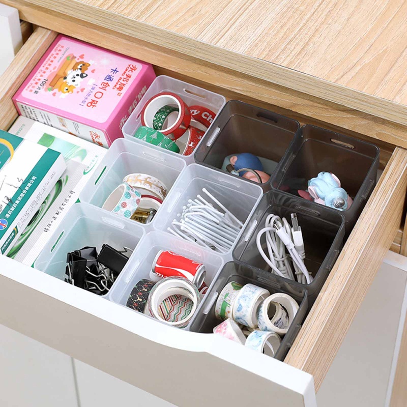 Hộp Đựng Đồ Lót / Vớ Có Khóa Cài Tiện Dụng 2 Ngăn