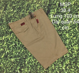 SIZE 38 : SHORT KAKI NAM PHONG CÁCH LỊCH LÃM