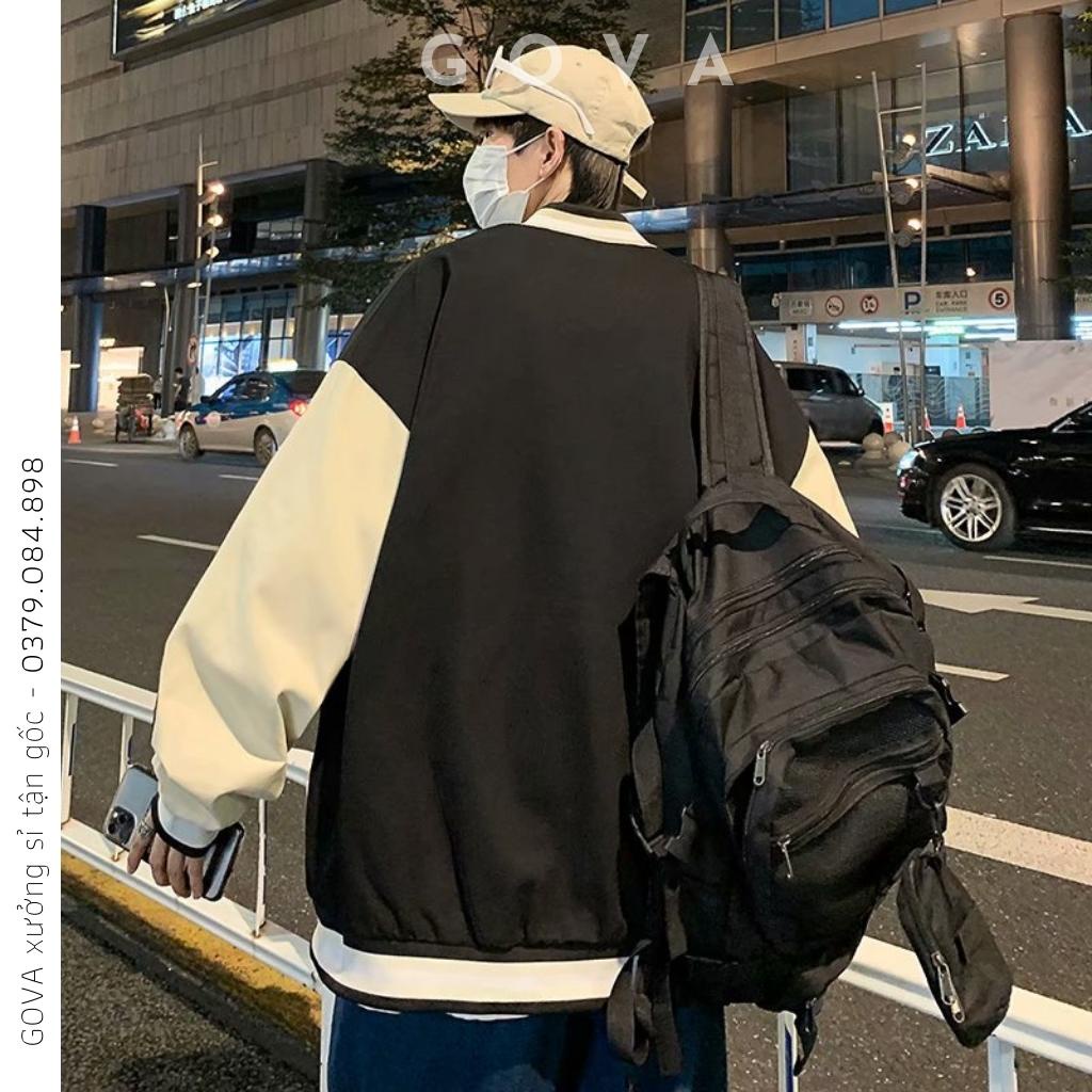 Áo Khoác Dù K.TOOALLAON 2 Lớp Form Rộng Nam Nữ Unisex, Áo Gió Bomber Bóng Chày Chống Nắng Ulzzang GOVA