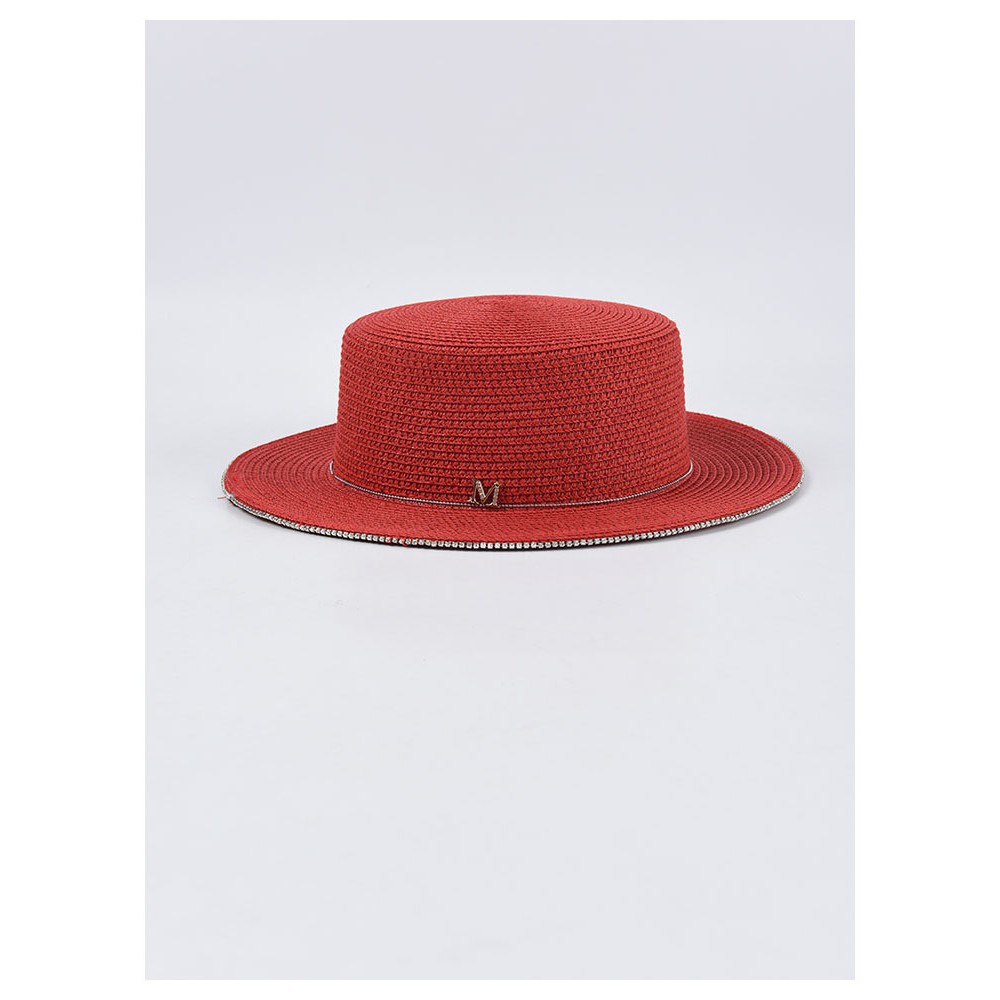 Mũ cói đính hạt kiểu dáng thời trang 2021