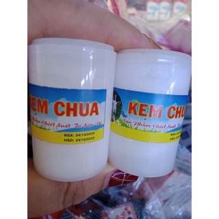 Kem Chua siêu trắng trộn