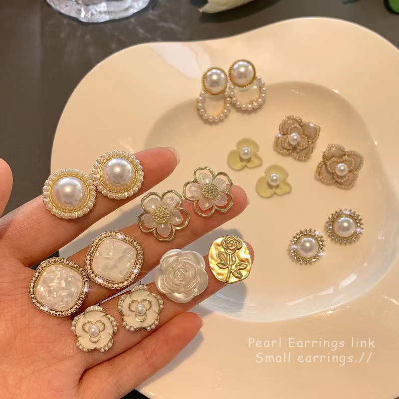 Khuyên tai IF YOU tùy chọn kiểu dáng phong cách Hàn Quốc thời trang cho nữ