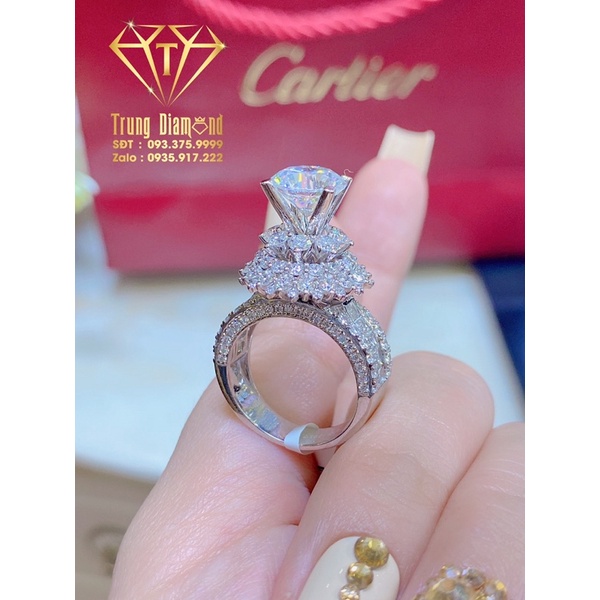 Nhẫn kim cương thiên nhiên / Zalo 0935917222