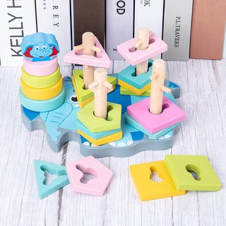 Bộ Combo 7 Món Đồ Chơi  Montessori Bằng Gỗ