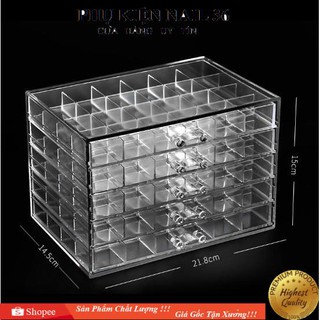 Khay đựng đá, charm, phụ kiện 5 tầng