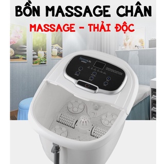 Bồn máy chậu ngâm chân massage cao cấp con lăn tự động Homedics FB-650
