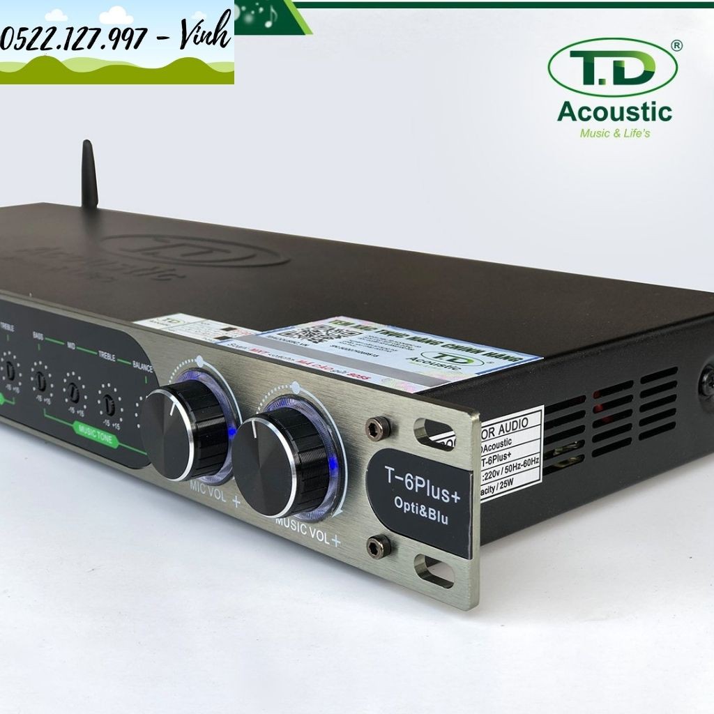 Vang cơ TD Acoustics T6 Plus 2021 - Hàng Chính Hãng - Gia Khang Shop