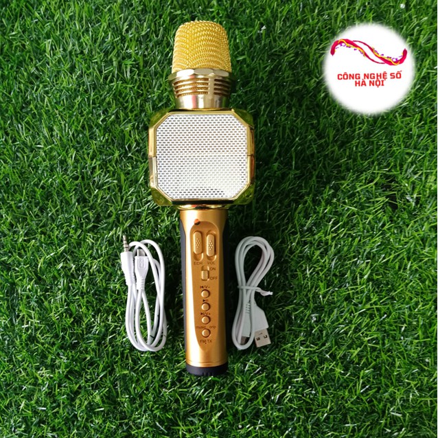 MICRO Karaoke bluetooth micro Không Dây SD10  FREESHIP  mic Đa Năng chỉnh giọng tích hợp loa - hàng chính hãng