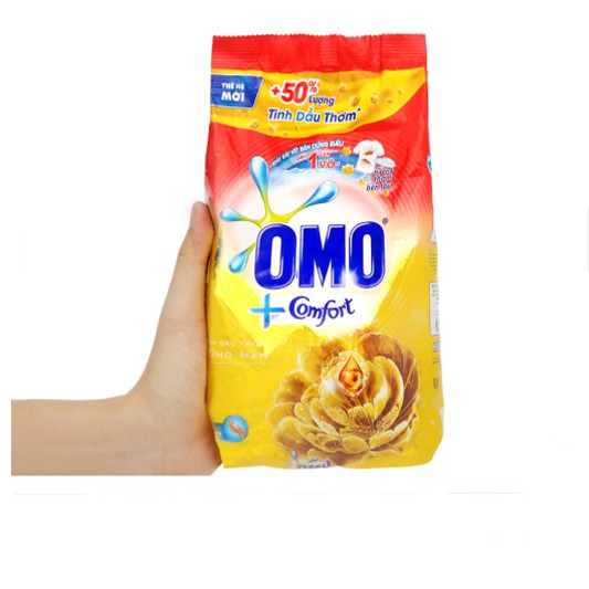 Bột giặt OMO Comfort tinh dầu thơm nồng nàn 720g