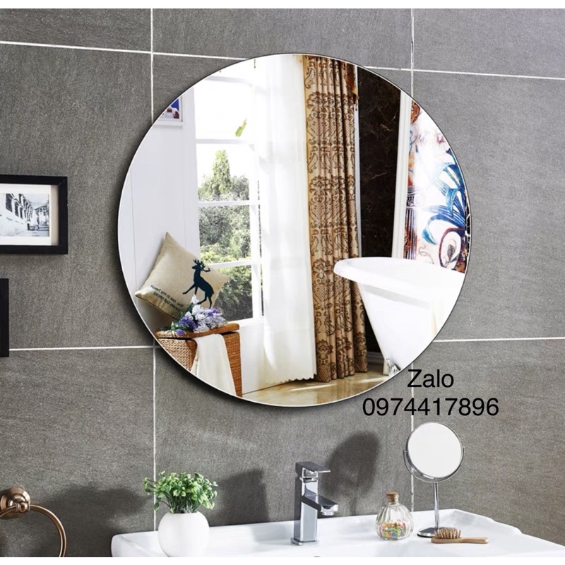 Gương tròn decor dán tường siêu nhanh,đ𝒆̣𝒑 𝒎𝒆̂ 𝒍𝒚 Hàng sịn cao cấp- 🅵🅶🅲 𝐊𝐈𝐍𝐆 𝐐 𝐒𝐓𝐎𝐑𝐄