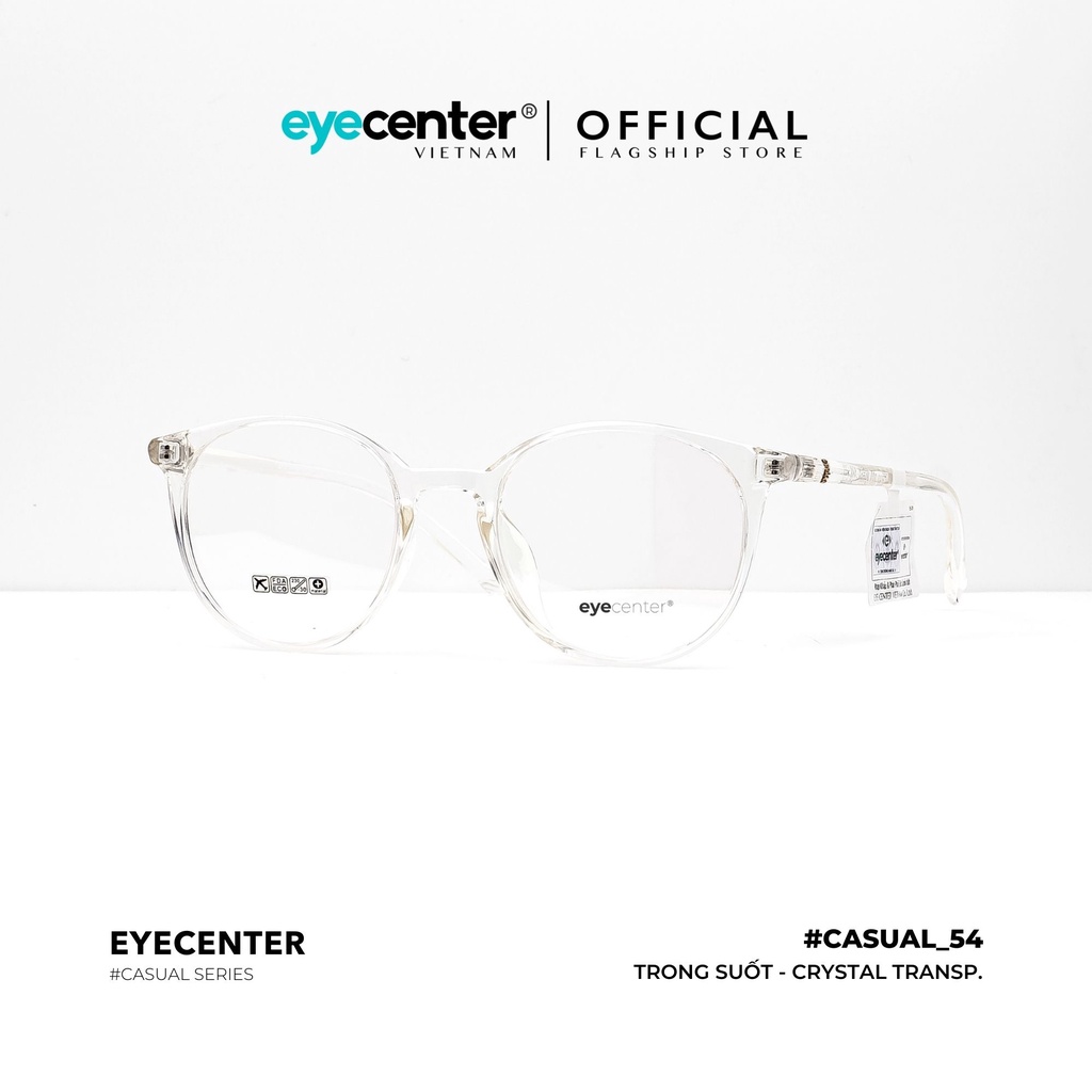 Gọng kính cận nữ chính hãng EYECENTER K28-S nhựa dẻo siêu nhẹ nhập khẩu by Eye Center V