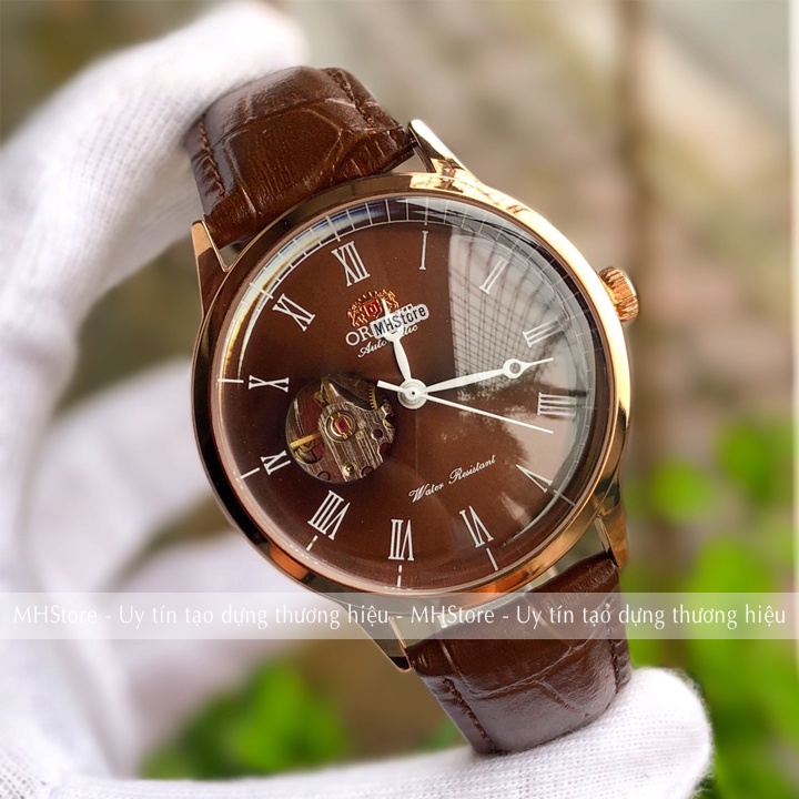 Đồng hồ cơ nam OR 6128 dây da cao cấp, cơ automatic lộ máy, sang trọng lịch lãm, cao cấp đẹp giá rẻ | BigBuy360 - bigbuy360.vn