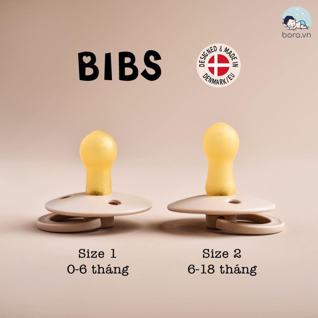 [ Mua ngay nhận ưu đãi của TINI ] Ti giả Bibs, ti ngậm chỉnh nha Đan Mạch cao cấp cho bé