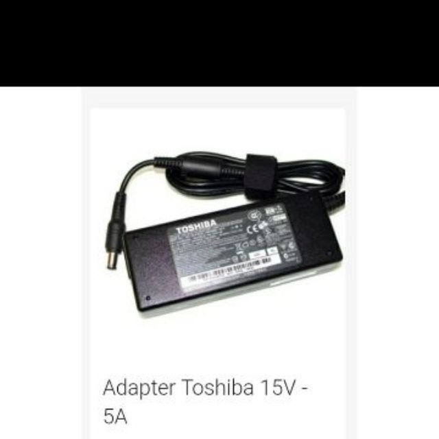 Adapter Toshiba 15V - 5A