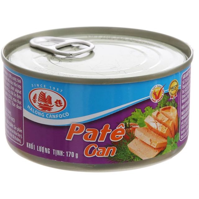 Pate gan HẠ LONG (Ha Long Canfoco) | Đồ hộp