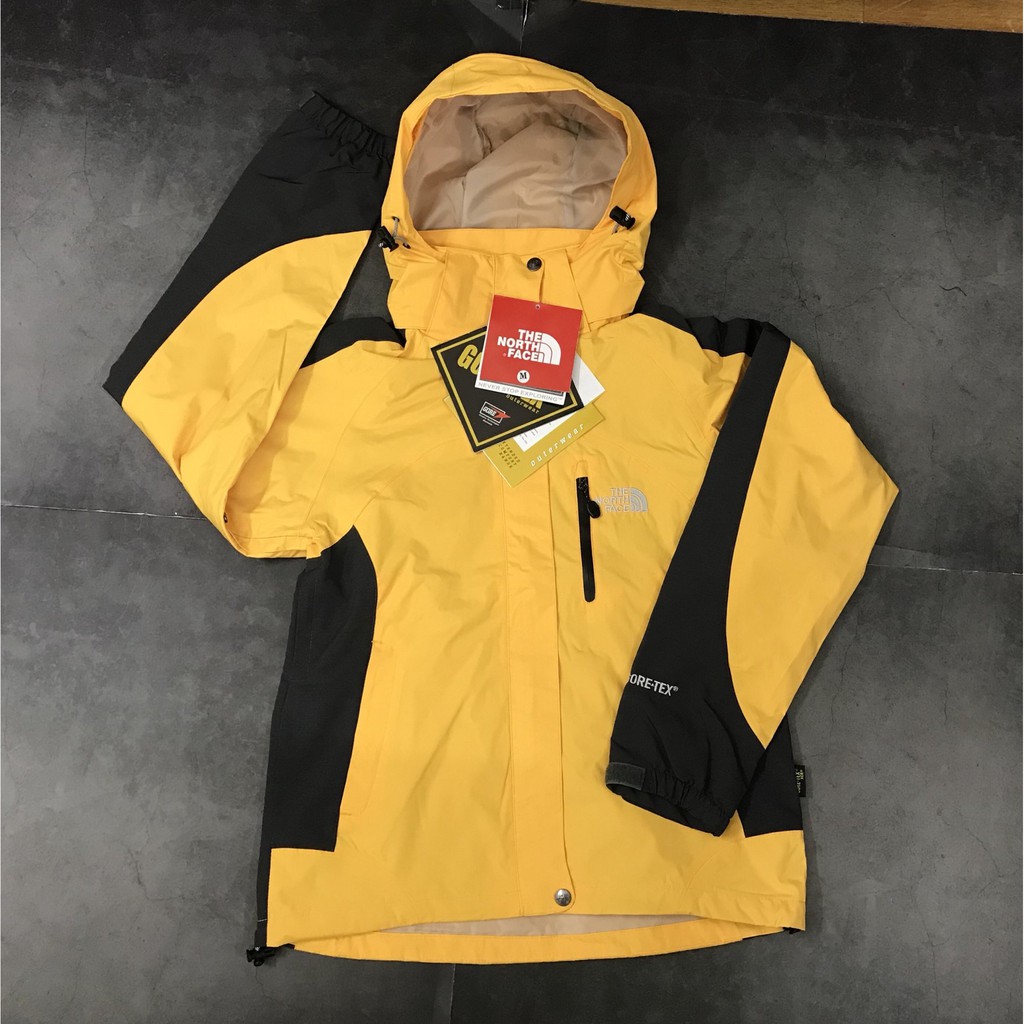 Áo khoác The North Face 2 Lớp hàng VNXK 2in1 - MÀU VÀNG