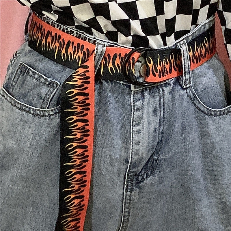 Thắt Lưng Phong Cách Harajuku Cá Tính Màu Sắc Đơn Giản 22808