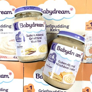 Hũ ăn dặm babydream vị vani( date T4/21)