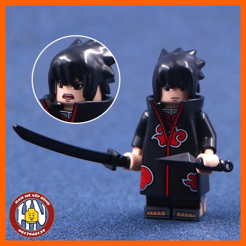 Đồ chơi minifigures - Team Akatsuki - Naruto - KDL801 - ( K2001 &gt; K2006 ) - Hàng cao cấp - Ảnh thật !