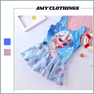 Đồ bơi bé gái AMY bộ liền thân cho bé gái hình elsa - sp 32