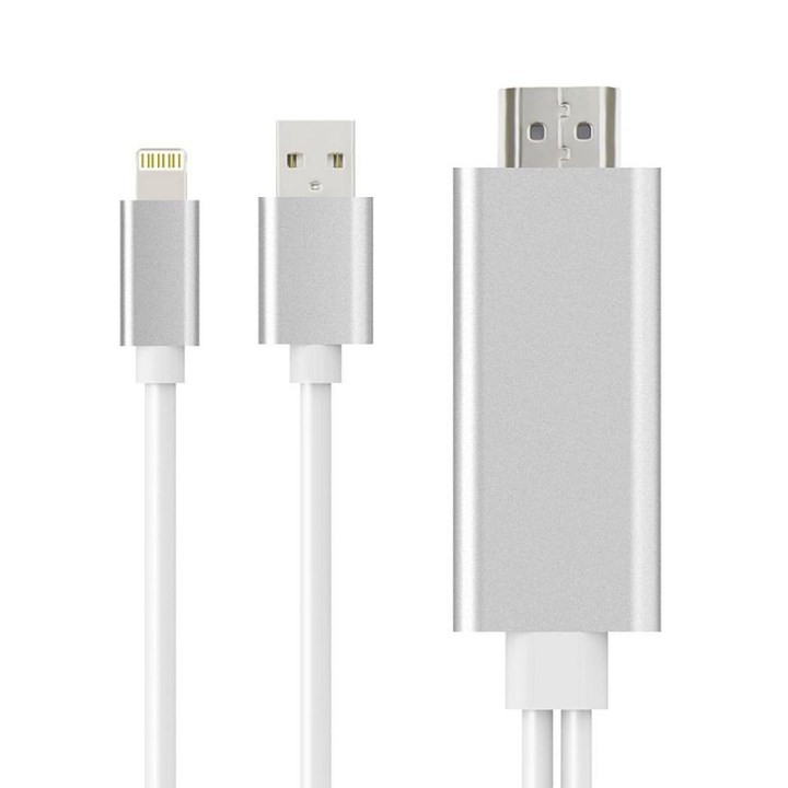 Mua ngay Cáp Chuyển Đổi Tín Hiệu Từ Lightning Sang HDMI TiVi Dành Cho điện thoại Iphone [Giảm giá 5%]