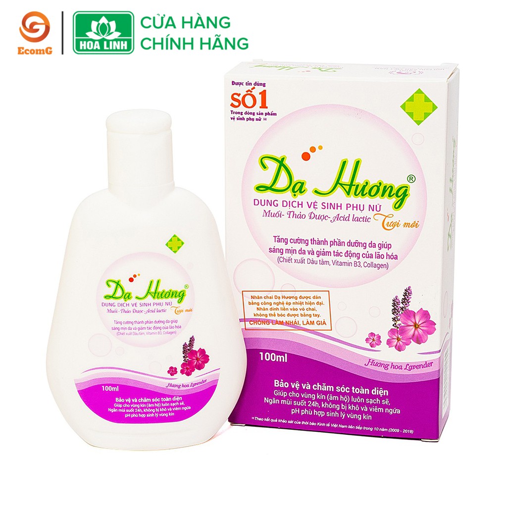 Dung dịch vệ sinh phụ nữ dạng gel Dạ Hương Lavender - Bí ẩn, quyến rũ