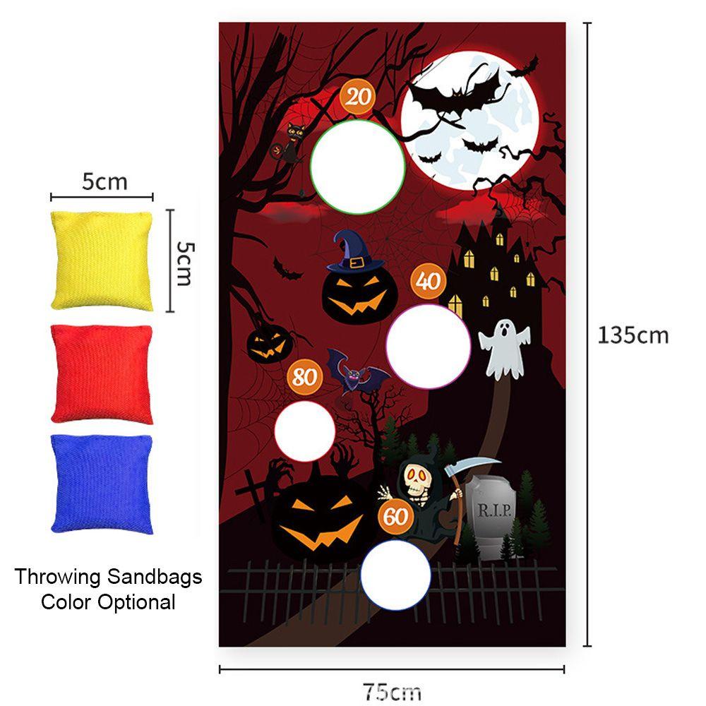 LUOL Đồ Chơi Ném Lâu Đài Halloween An Toàn Cho Người Lớn Và Trẻ Em