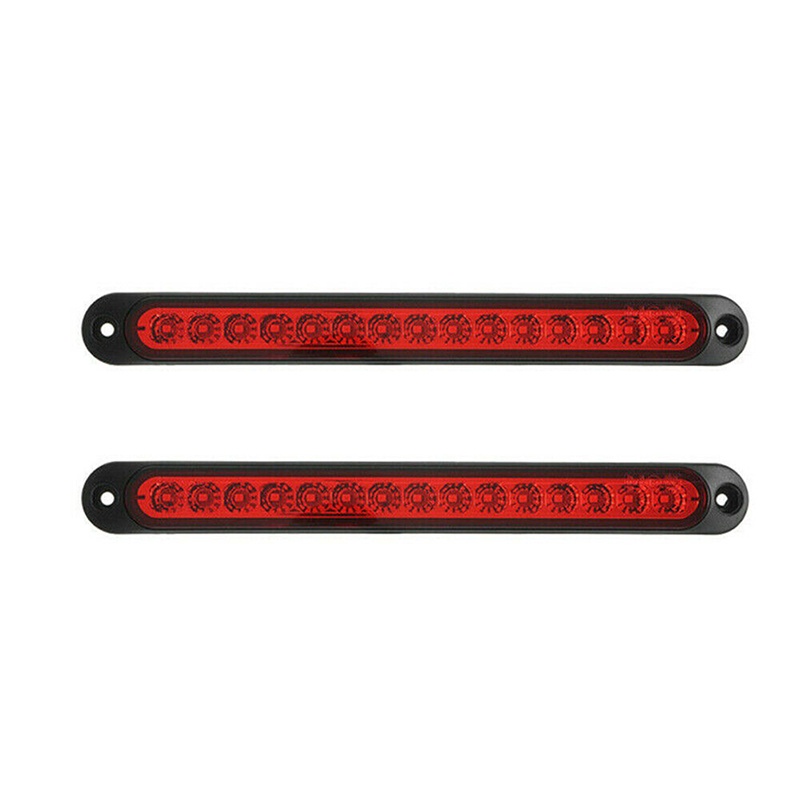 [adorebubble 0610] 1PC 25CM 15 LED Red Sealed Trailer Truck RV Stop Tail Rear Brake Turn Light Bar