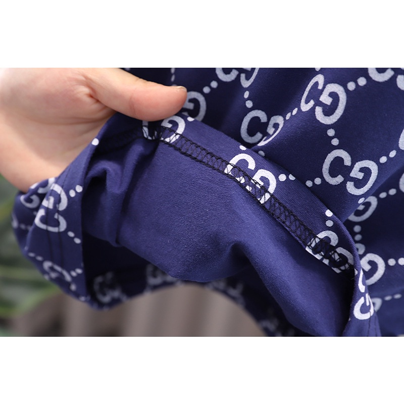 Trai 1-6 Tuổi Set Áo Thời Trang Hè Cho Bé Thun Ngắn Tay + Quần short