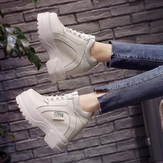 [ Hàng order 5 ngày] giày thể thao đế độn nữ thời trang 12cm