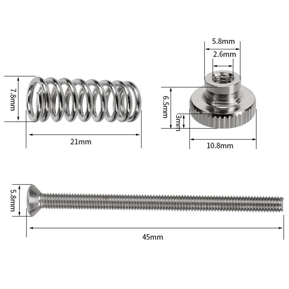 BEBETTERM Phụ Kiện M3 Điều Chỉnh Được Nhiệt Độ Máy In 3D Ender-3 CR-10