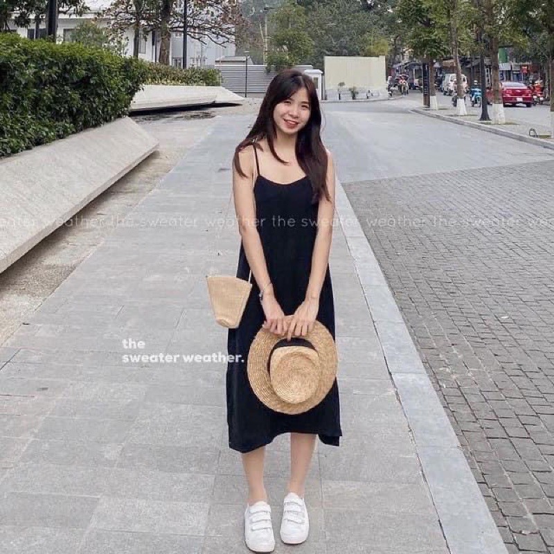 [Mã FAMAYWA2 giảm 10K đơn 50K] Váy 2 Dây Satin Nhiều Màu | BigBuy360 - bigbuy360.vn