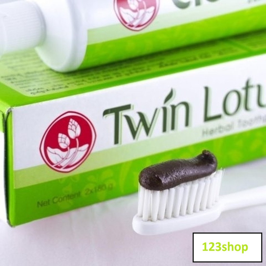 Kem Đánh Răng Thảo Dược Thái Lan Twin Lotus 150g