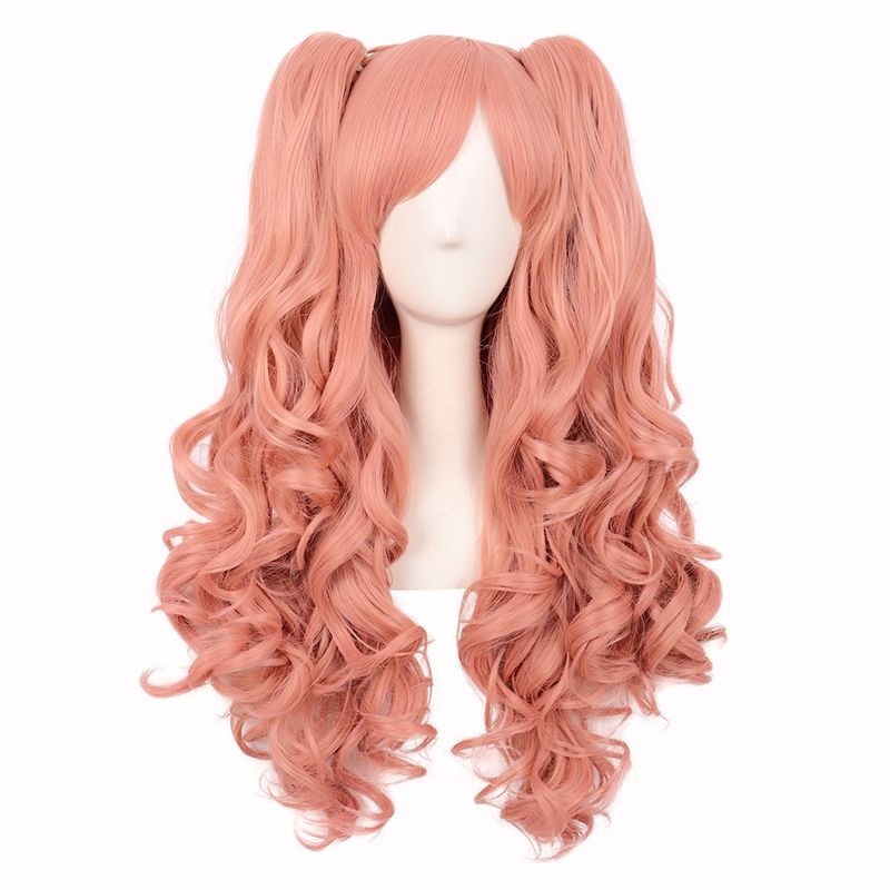 SSINGSTORE  Tóc giả wig uốn xoăn nhiều màu highlight chuyên dùng COSPLAY nhân vật Anime Manga Game